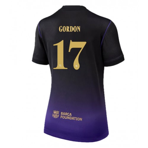 Barcelona Anthony Gordon #17 Replika Bortatröja Damer 2026-27 Kortärmad